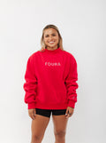 Heritage Red Mock Neck