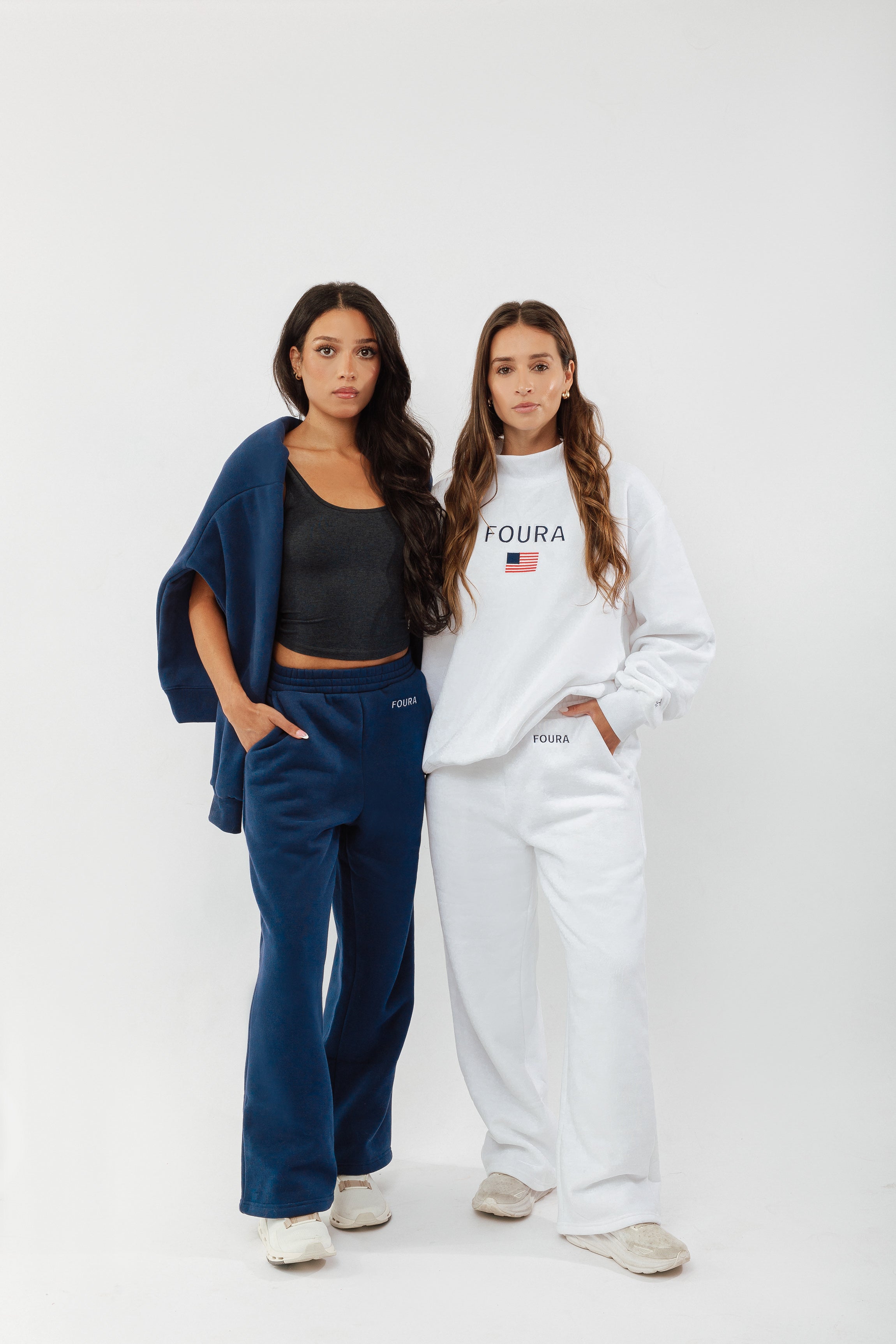 Founders White Mock Neck